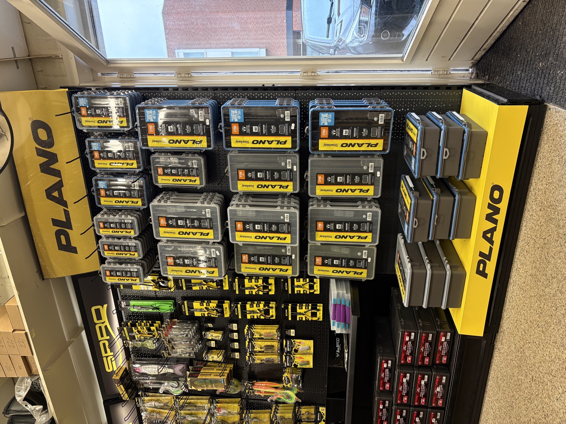 Plano StowAway tackleboxen in verschillende maten in de winkel